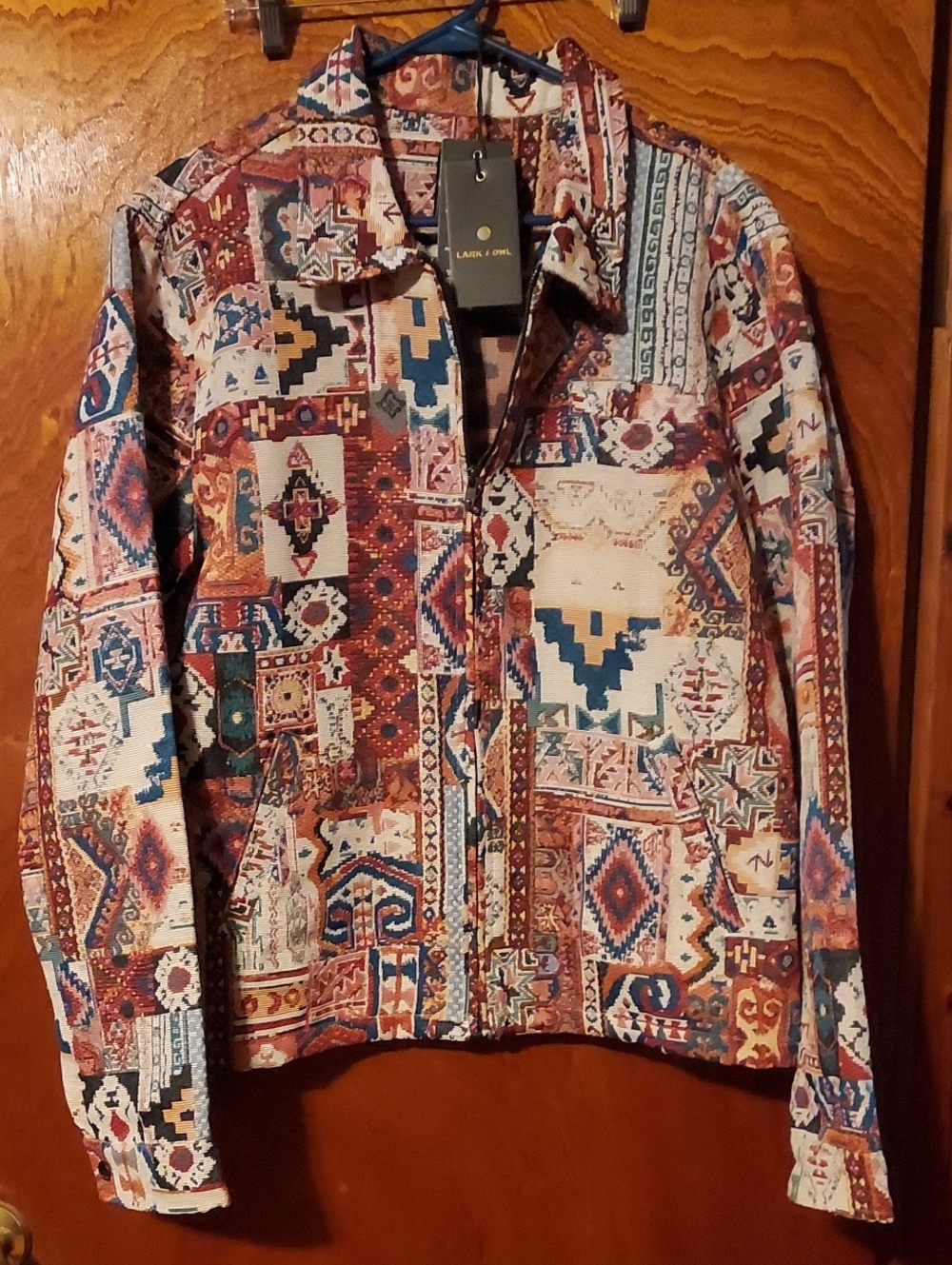 Lark & Owl Woven Jacquard Fabric Standard Fit